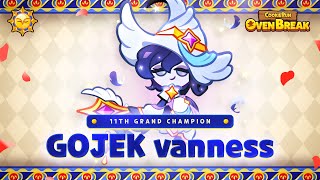 Crowberry Season Grand Champions League Winner  GOJEK vanness [upl. by Nailil]