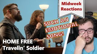 Home Free Travelin Soldier  REACTION [upl. by Fitting295]