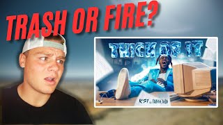 MOST HATED SONG  KSI  Thick Of It feat Trippie Redd Official Music Video  Maddog Reacts fyp [upl. by Missy630]