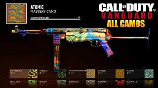 Call of Duty Vanguard All 206 Weapon Camos Every Gun Camo Explained [upl. by Nitnert76]