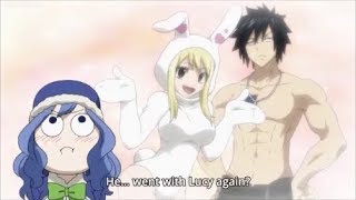 Juvia Is Jealous With Lucy Again  Funny Moments [upl. by Ruffi]