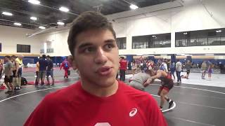 Yianni Diakomihalis on his dominant day at the South Beach Duals [upl. by Umberto702]