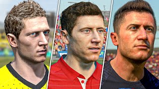 Robert Lewandowski in every FIFA game FIFA 09  FIFA 23 [upl. by Gnurt]