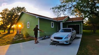 Quick Car Wash On My G37 [upl. by Orvas]