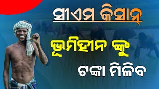 CM Kisan Yojana Landless Farmer Update  CM Kisan Yojana Apply Odia [upl. by Irisa]