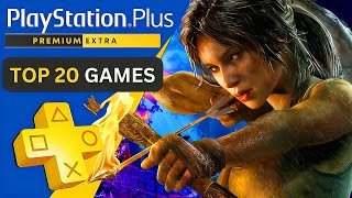 Top 20 Games Joined PS Plus Extra amp Premium in 2023 [upl. by Urita]