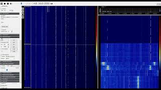 48360MHz CW ID CT USA [upl. by Tengler796]