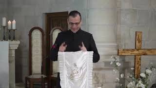 Munther Isaacs sermon in the Easter Vigil for Gaza from Bethlehem [upl. by Asiaj85]