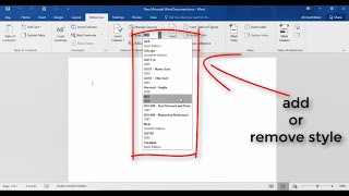 How to Add Bibliography Style Vancouver IEEE Reference Harvard to Microsoft Word Last Update [upl. by Neelia233]