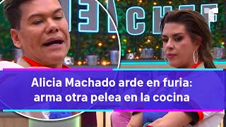 Top Chef VIP  Alicia Machado arde en furia arma otra pelea en la cocina 😱 🔥 [upl. by Adnwahsal]