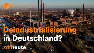 Energiekosten Rohstoffe Inflation Stresstest für den Wirtschaftsstandort Deutschland  ZDFwiso [upl. by Eelinej]