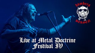 BÖMBERS feat Abbath  Live at Metal Doctrine Festival IV  excerpt [upl. by Okubo]