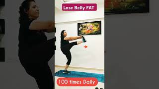 Lose Belly FAT  shorts viralshorts trending bellyfat fatloss home motivation workout dance [upl. by Renner]