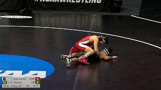 149lbs Yianni Diakomihalis Cornell vs Dom Demas Cal Poly [upl. by Odraode386]