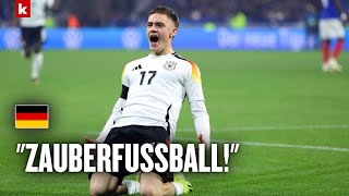 quotIn etlichen Szenen Zauberfußballquot  Wirtz Musiala amp Co überzeugen  Deutschland  Frankreich 20 [upl. by Airym]