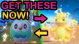 Get Every Shiny Starter Pokemon in Scarlet Violet Easy Method [upl. by Carlstrom806]