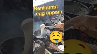 Delicious Egg Appam Street Food  Renigunta Food Challenge [upl. by Arevle978]