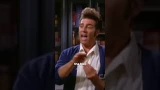 Kramer fumes quotA rule is a rulequot  English Learning with quotSeinfeldquot325 shorts comedy [upl. by Ferreby]