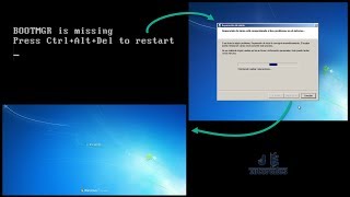 Solucionar el Error “BOOTMGR is missing” en Windows 7  Paso a Paso [upl. by Prisca712]