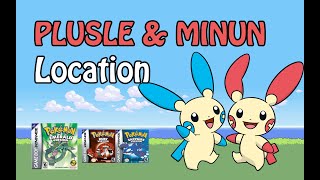 How to Catch Plusle amp Minun  Pokémon Emerald  Ruby  Sapphire [upl. by Aleyam]