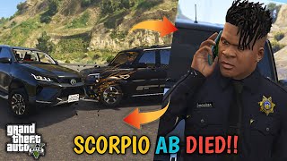 GTA 5 Scorpio Ke sath Esa Kyu Hota hai Shinchan Hua Naraz 😵Police PSS gamer [upl. by Ardnyk]