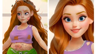 Animated ASMR makeover  makeover  ASMR [upl. by Thunell]