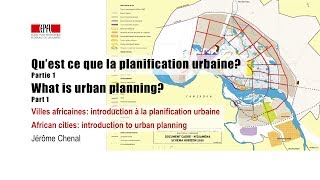 Questce que la planification urbaine  What is urban planning Part 1 [upl. by Libb]