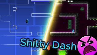 quotShtty Dashquot by me Dash Layout  Geometry Dash 22 [upl. by Oletta]