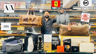 101 Original Branded Shoes👟  Bags 💼 Big Branded  Upto 95 OFF😱  Retail N Wholesale [upl. by Neel]