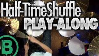 HalfTime Shuffle  Drum PlayAlong [upl. by Guidotti]