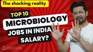 Best Microbiology jobs in India  Salary of microbiologist [upl. by Ihcas]