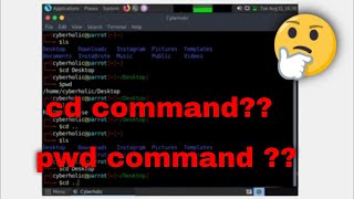 How To Navigate File Using quotcdquot amp quotpwdquot Command [upl. by Hessler]