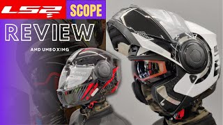 LS2 FF902 SCOPE MODULAR Helmet Review  Features and Specifications [upl. by Chantal683]