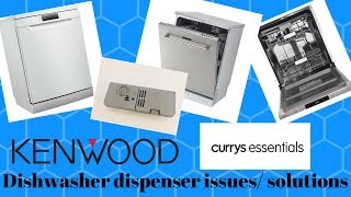 Kenwood Currys essentials Dishwasher Tablet Dispenser problems solutions How To Fix Episode 1 [upl. by Noiwtna]