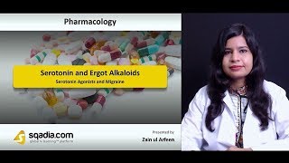 Serotonin and Ergot Alkaloids  Pharmacology Video Lecture  Medical Education  VLearning [upl. by Neyr334]