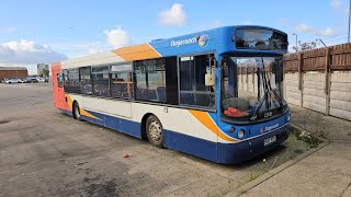 Stagecoach Stockton Depot  Depressing times Electric Yutong E12s soon to arrive in the North East [upl. by Dibri972]