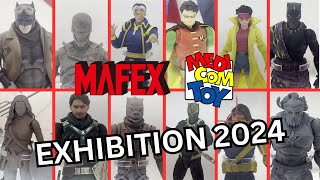 Medicom Exhibition 2024  MAFEX Figures amp Prototypes [upl. by Neoma]