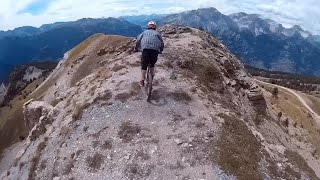 Mountain Biking in Italy Alpi Bike Park Sauze DOulx [upl. by Ahsiekat]