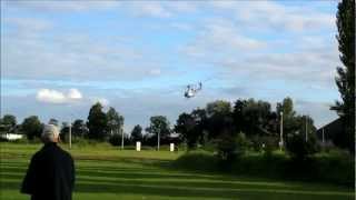 Classic Graupner Bell 212 RC helicopter 2 [upl. by Akimahc]