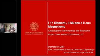 I 17 elementi il muone e il suo magnetismo [upl. by Cordelia]