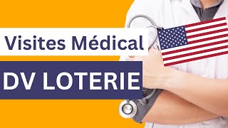 Visites Médicales Loterie Américaine 2023 [upl. by Kathie]