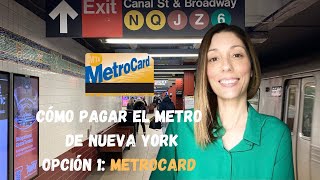 Cómo pagar el Metro de Nueva York con MetroCard [upl. by Merle]