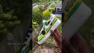 🇯🇲🇯🇲🇯🇲Jamaica x Wray amp Nephew🇯🇲🇯🇲🇯🇲 roadto1k af1customs viral explore jamaica [upl. by Atiuqihc]