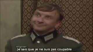 Captain Geering quotfallsquot for Lieutenant Gruber  Allo Allo S01E07 [upl. by Limbert]