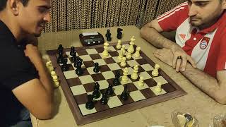 Şahmat  Şah üzərinə hücum  Rashad Mammadov  Mahammad Novruzov  Blitz Chess Game [upl. by Rutra]