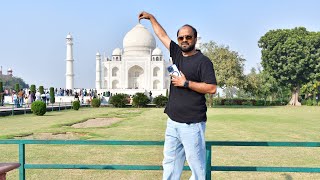 Taj Mahal  Agra  Aligarh to Agra road trip [upl. by Perlie54]