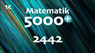 Matematik 5000 1c 2442 matte 1c [upl. by Orsino719]