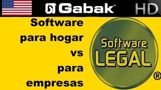 Software para hogares versus software para empresas [upl. by Oiril]