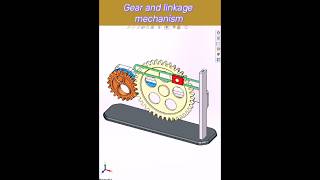 Gear and linkage mechanism [upl. by Avalsorim]