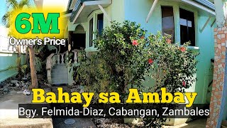 House and Lot sa Tabing Dagat  Along Prime Beach Lots Sa Cabangan Zambales [upl. by Iron]